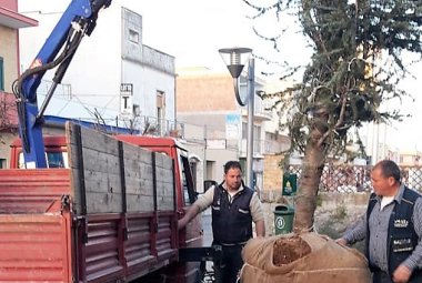 Grazie all'impegno di alcuni amici del Rione Italia, è rispuntato "Natalino"
