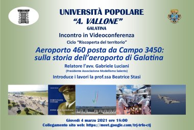  “Aeroporto 460 posta da Campo 3450: sulla storia dell’aeroporto di Galatina”