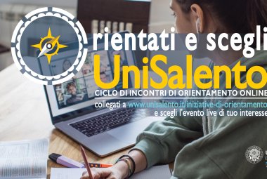 Incontri di orientamento online per le iscrizioni all'Università del Salento