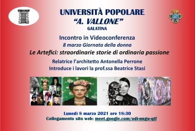 Antonella Perrone racconta "Le artefici: straordinarie storie di ordinaria passione"