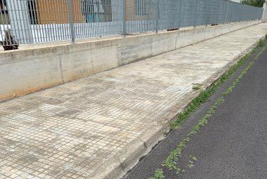 Viale Don Bosco con un 'vestito' nuovo fatto male