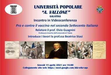 Pro e contro il vaccino nel secondo Settecento italiano