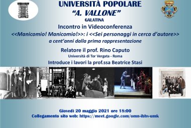 “Manicomio! Manicomio!” i “Sei personaggi in cerca d’autore” a cent’anni dalla prima rappresentazione