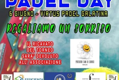 Consegnati ai "Portatori sani di Sorrisi" i fondi raccolti nel "Padel Day"