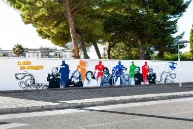A Galatina “Il muro del Coraggio”