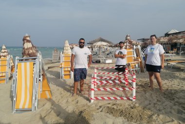Trovato a Torre San Giovanni un nido di Caretta caretta