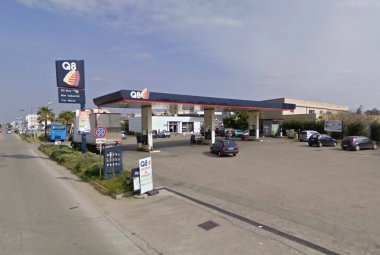 Rapina alla Q8 sulla Galatina-Lecce, un contuso