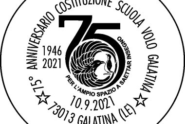 Un annullo filatelico speciale per il 75° anniversario della costituzione della Scuola Volo di Galatina
