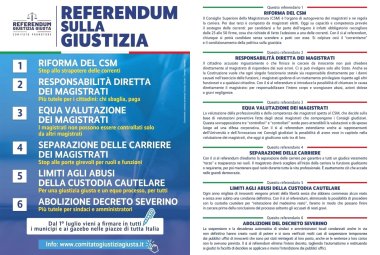Referendum Giustizia, una firma in 'Villa' con Galatina al Centro