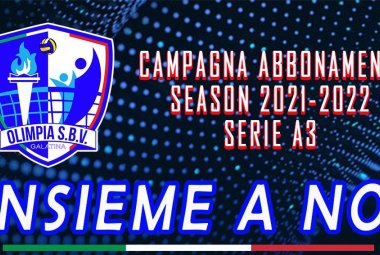Partita la campagna abbonamenti dell'Olimpia Sbv Galatina