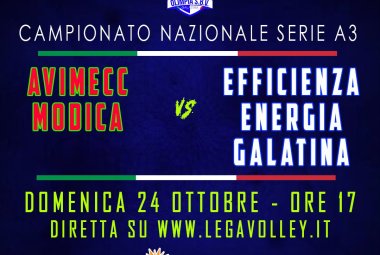 Efficienza Energia Galatina a Modica per provare a vincere