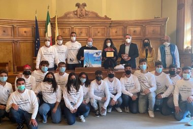 Minerva premia gli studenti del 'Vespucci' per l'ottimo piazzamento alla Barcolana