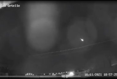 Un detrito della cometa Encke si "incendia" sui cieli del Salento