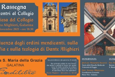 Incontri al Collegio: un appuntamento dedicato a Dante Alighieri