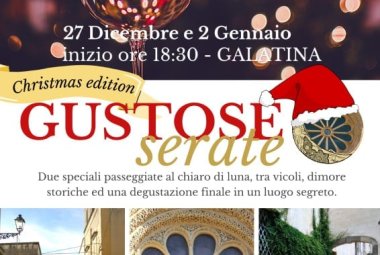 Due speciali  "Gustose Serate" a Galatina