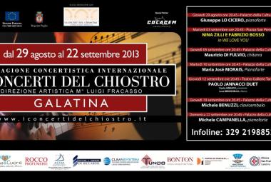Presentato il programma de 'I Concerti del Chiostro'