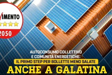 "Comunità energetiche" anche a Galatina con il M5s