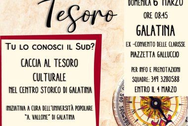 A Galatina una “Caccia al tesoro culturale” 