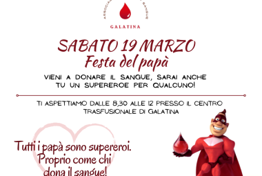 Donare il sangue con A.Ga.Do.S.