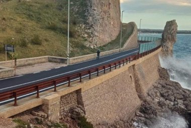 Riaperta la litoranea della 'Montagna Spaccata'