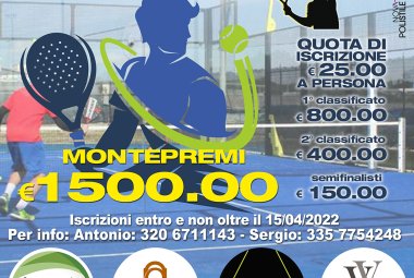 A Galatina un torneo di Padel 