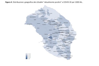 COVID-19. Continua il drastico calo del numero dei galatinesi positivi (283)