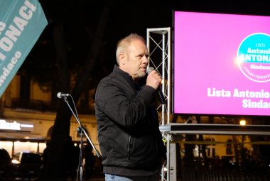 Flavio Carrozzo nella "Lista Antonio Antonaci Sindaco"