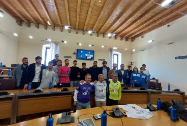 Gli atleti dell’Università del Salento / CUS Lecce a Cassino per i Campionati Nazionali Universitari