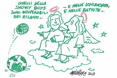 Melanton ospite della Showy-Boys