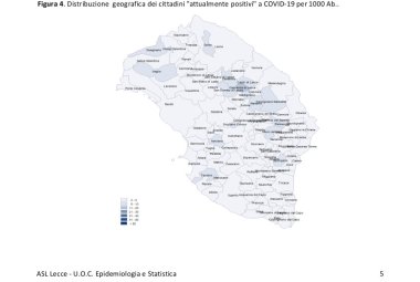 COVID-19. Rapida discesa del numero dei galatinesi ancora positivi (71)