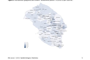 COVID-19. Balza a 168 il numero dei galatinesi ancora positivi