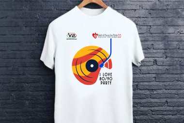 “I Love 80 &amp; 90 Party 2022”, una maglietta 'solidale'