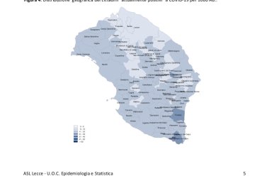 COVID-19. Sempre in calo il numero dei galatinesi ufficialmente positivi
