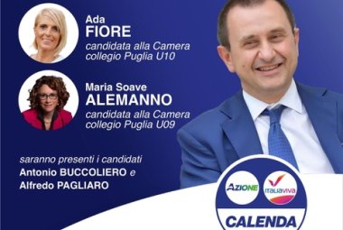 Ettore Rosato a Galatina con Ada Fiore e Maria Soave Alemanno 