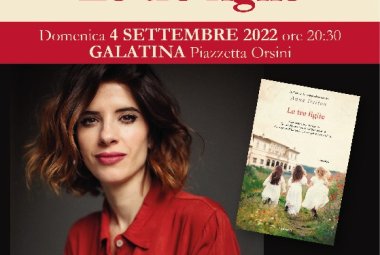 Anna Dalton a Galatina per presentare il suo ultimo romanzo “Le tre figlie