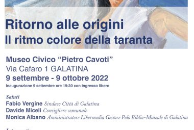 "Ritorno alle origini: il ritmo colore della taranta", a Galatina la mostra di Luigi De Giovanni 