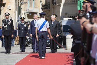 Mattarella a Lecce per la consegna delle Aquile ai piloti addestrati a Galatina, Frosinone e Pratica di mare