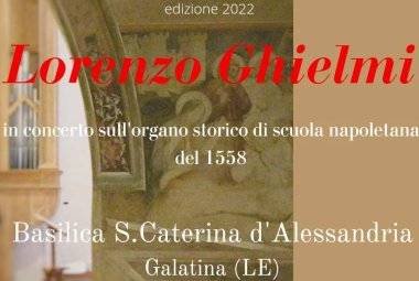 Lorenzo Ghielmi in concerto a Galatina