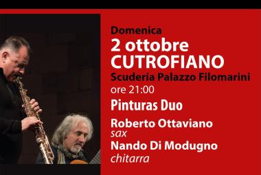 Roberto Ottaviano e Nando di Modugno a Cutrofiano per I Concerti del Chiostro