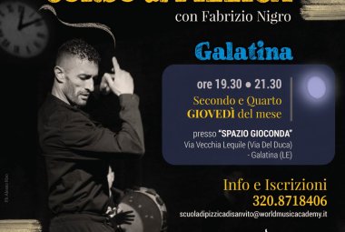 Il battito, il ritmo, il passo... riprende la scuola di pizzica a Galatina