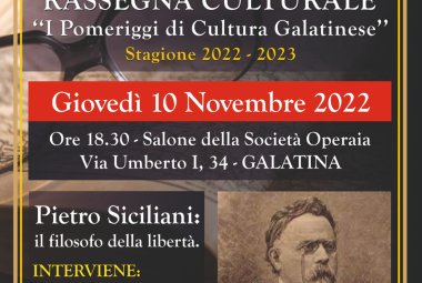 Pietro Siciliani, il filosofo della libertà