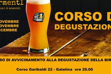 "Le infinite storie dentro al bicchiere: approcci di gusto alla birra artigianale", un corso a Galatina