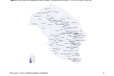 COVID-19. Sono 101 i galatinesi ufficialmente positivi