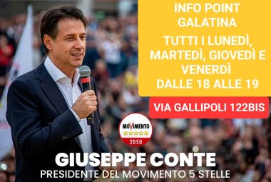I giorni di apertura dell'Info Point del M5s Galatina