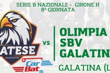 L’Olimpia Sbv Galatina a Piedimonte Matese per vincere