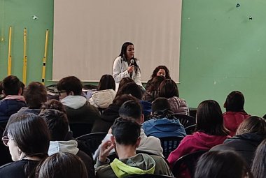 Il Centro Antiviolenza di Galatina con gli studenti della "Giovanni XXIII"