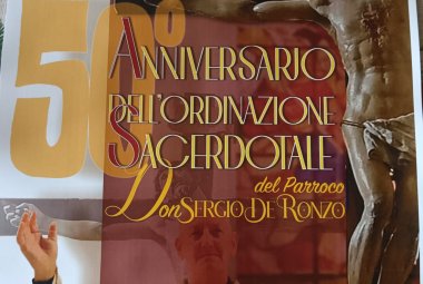 I 50 anni di sacerdozio di don Sergio De Ronzo