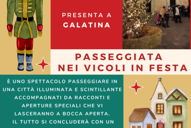 A Galatina una "Passeggiata tra i vicoli in festa"