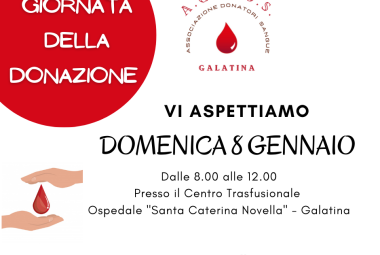 Donare il sangue con AGaDoS Galatina