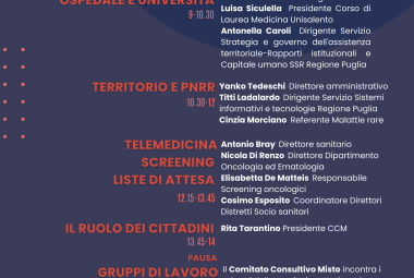 Conferenza dei Servizi di ASL Lecce